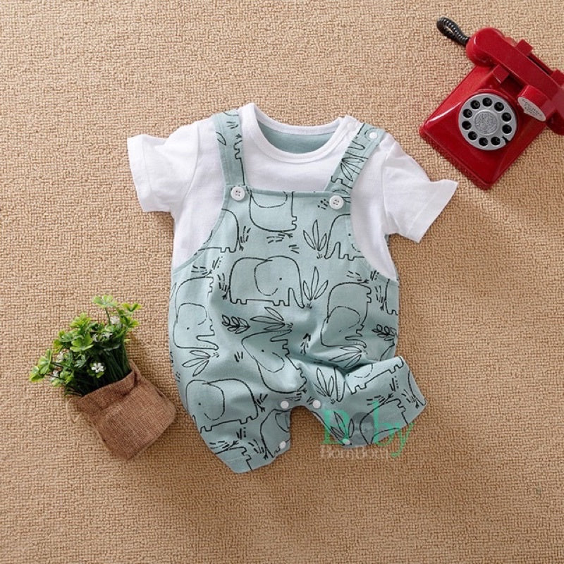 100% Cotton Baby Kids Casual Romper Bodysuit