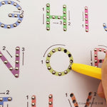 2-in-1 Kids Learning Magnetic Writing Board