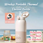 Wireless Portable Electric Milk Water Warmer Bottle