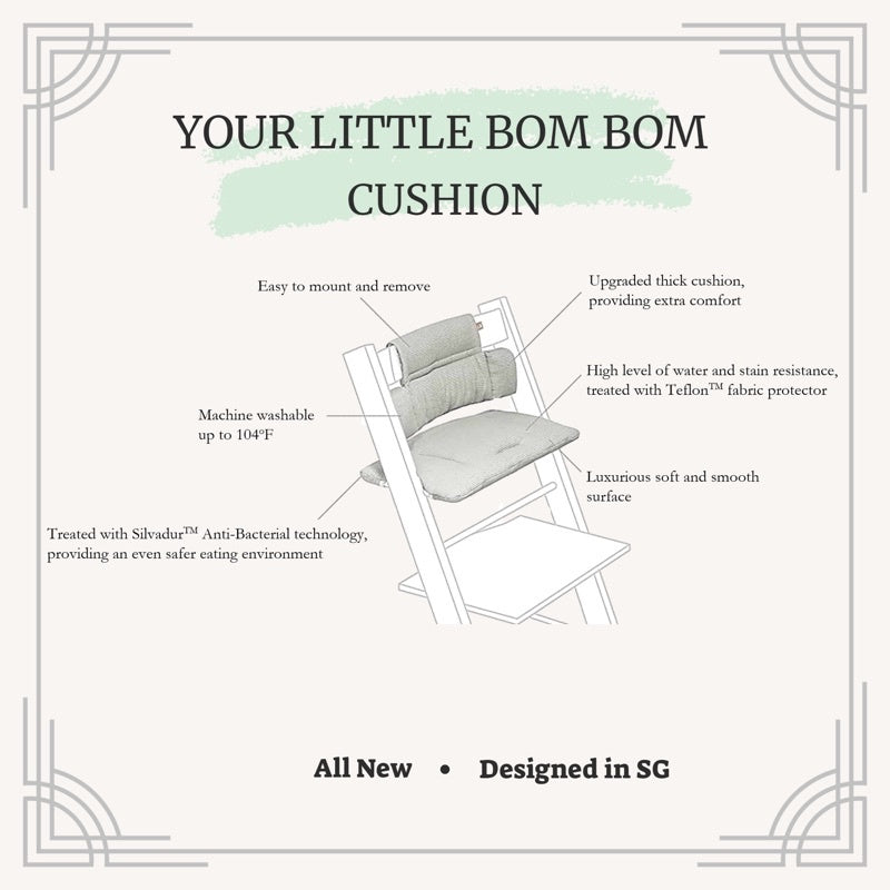 Premium Baby Dining High Chair Cushion