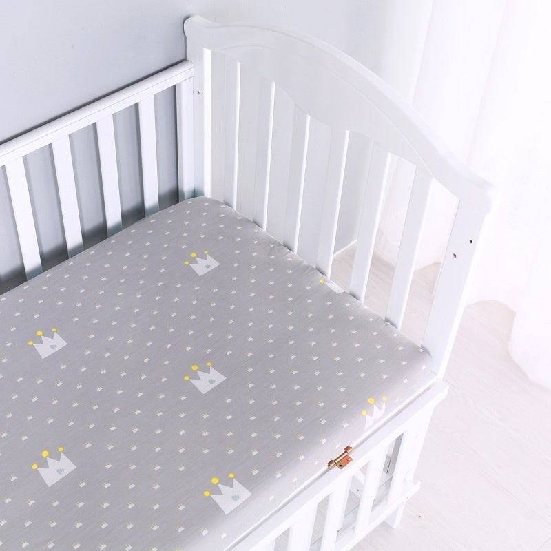 100% Cotton Baby Cot Fitted Sheet