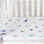 100% Cotton Baby Cot Fitted Sheet