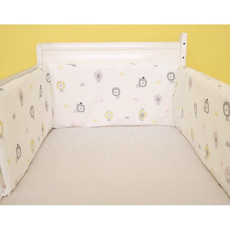 100% Cotton Baby Cot Bed Bumper Protector