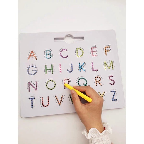 2-in-1 Kids Learning Magnetic Writing Board