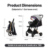 Compact & Lightweight Baby Travel Stroller