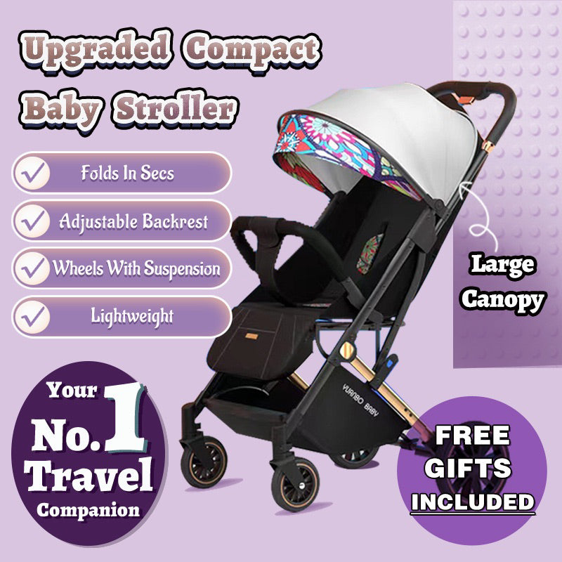 Compact & Lightweight Baby Travel Stroller