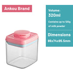 ANKOU Mini Airtight Lockable Storage Container For Snack and Fruits